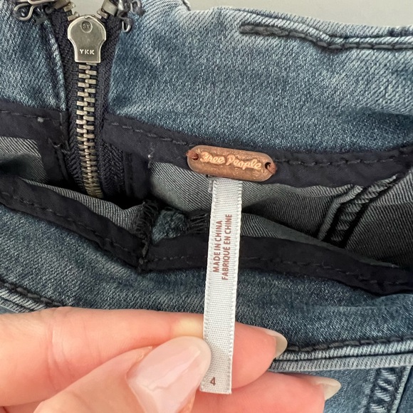 Free People Modern Femme Denim Skirt - Picture 4 of 6